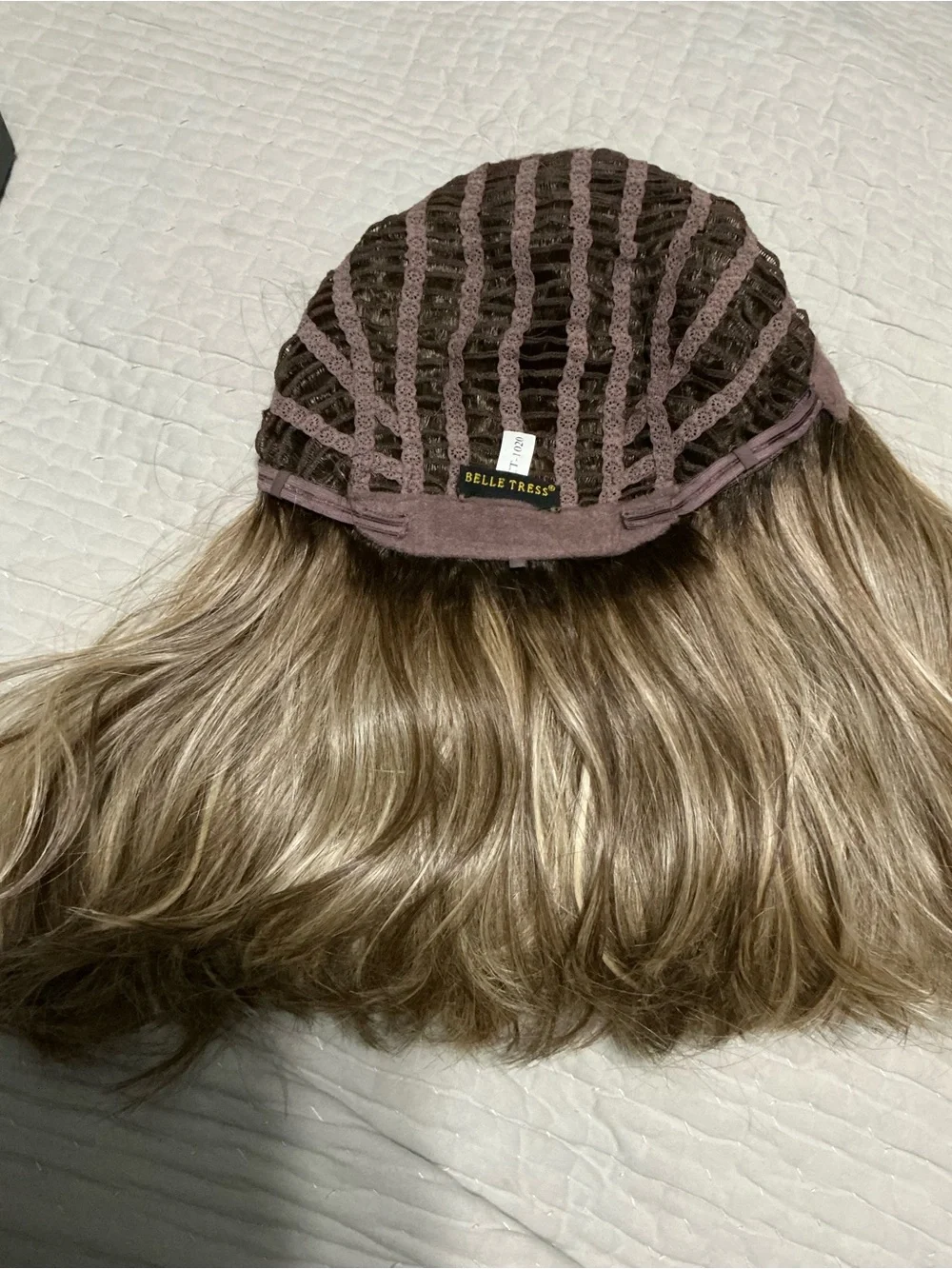 Belle Tress Capri in Macadamia Latte-R